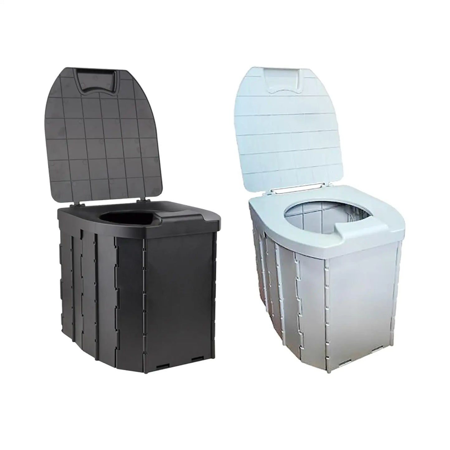 Folding Camping Toilet Adults Portable Toilet Emergency Toilet Outdoor Travel