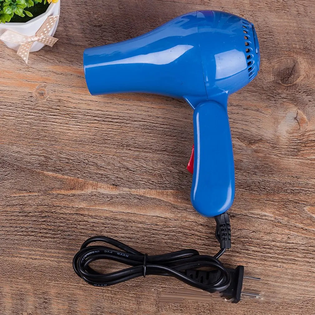 Mini Professional Hair Dryer Collecting Nozzle 220V Foldable Travel Household Electric Hair Blower Retractable Power Cord